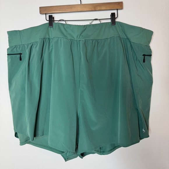 Torrid Athletic Green Shorts - Picture 1 of 5